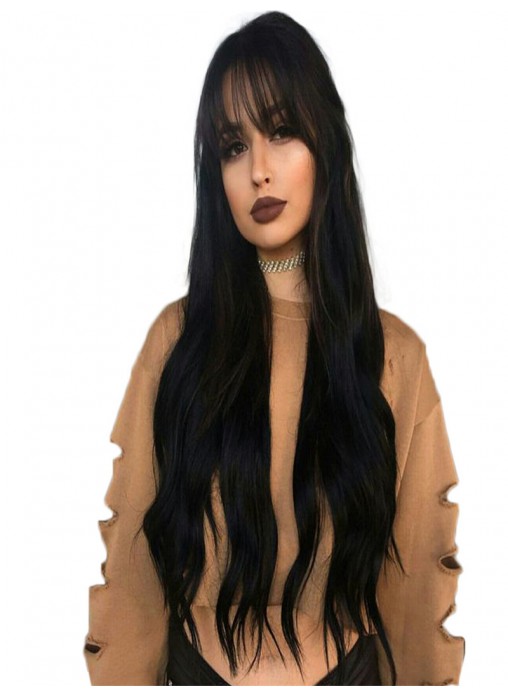 Lace Front Wig Pre Plucked Hair Line Baby Hair Natural Color